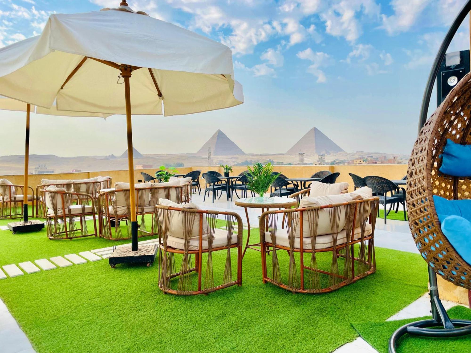 Palm Pyramids View Hotel Kafret el-Gabal Εξωτερικό φωτογραφία