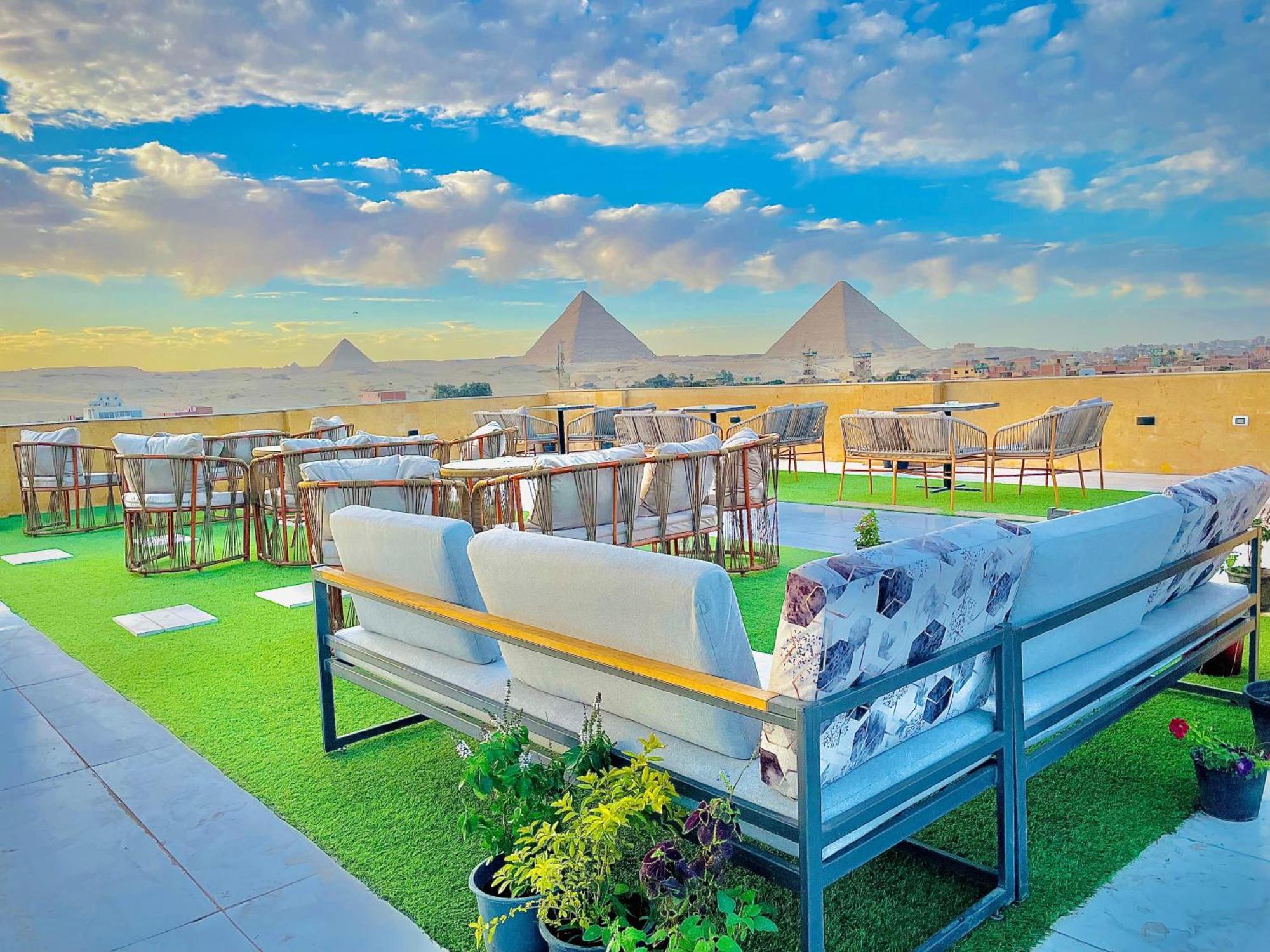 Palm Pyramids View Hotel Kafret el-Gabal Εξωτερικό φωτογραφία